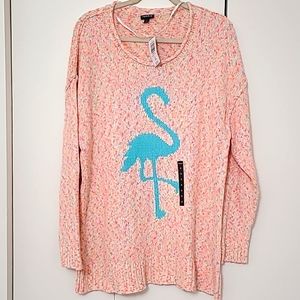 Cute NWT Torrid flamingo sweater